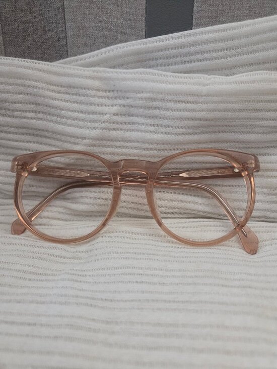 Vintage Hudson Glasses Frames Z-87 52 – 20 145 Plastic Copper Amber Peach main image 8